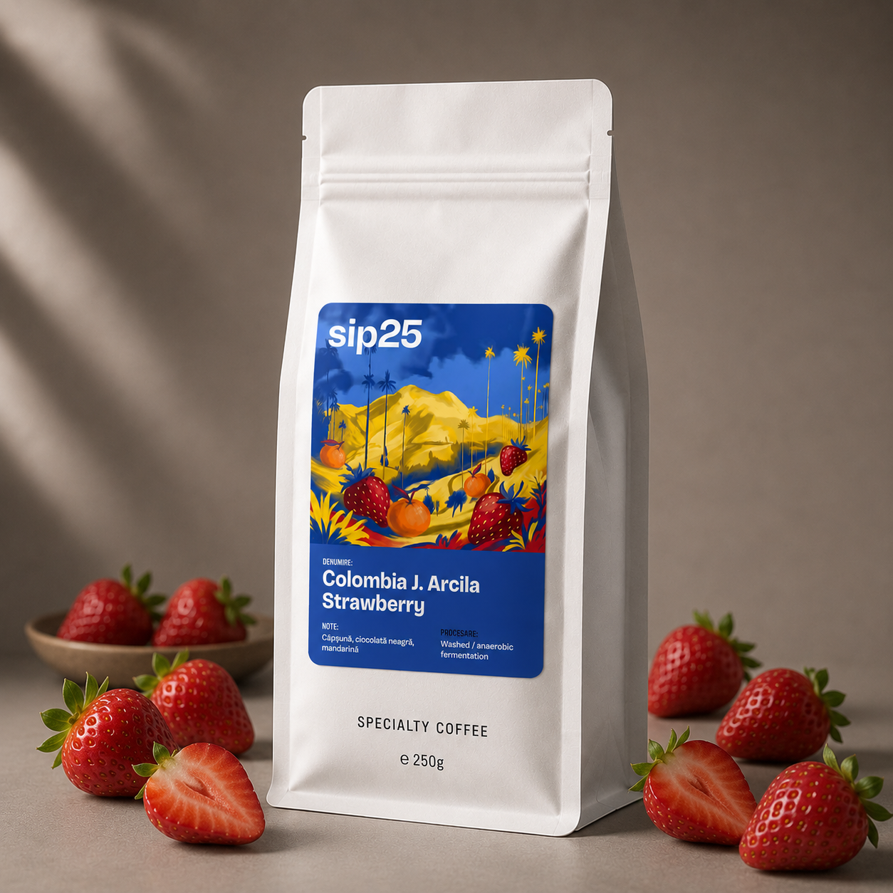 Colombia J. Arcila Strawberry 250g